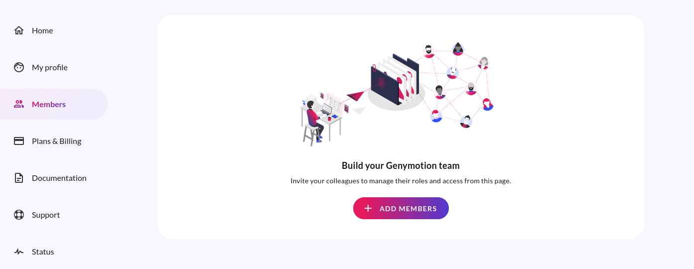 Manage users